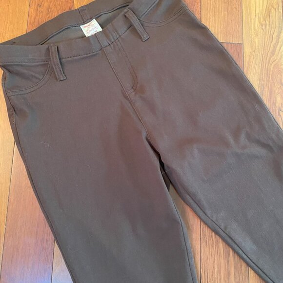 Vintage Basic Brown Leggings size Small - Picture 2 of 4